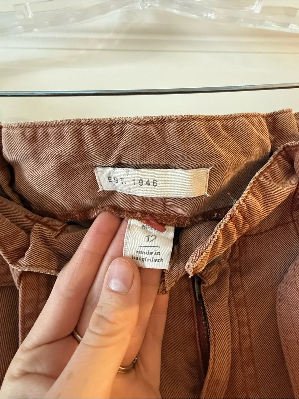 Rust Orange Pants - Picture 2 of 3
